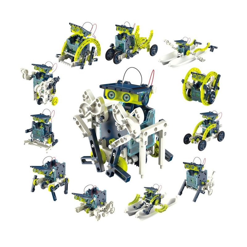 13-in-1 Educational Solar Robot Kit – DIY STEM Building Toy for Kids