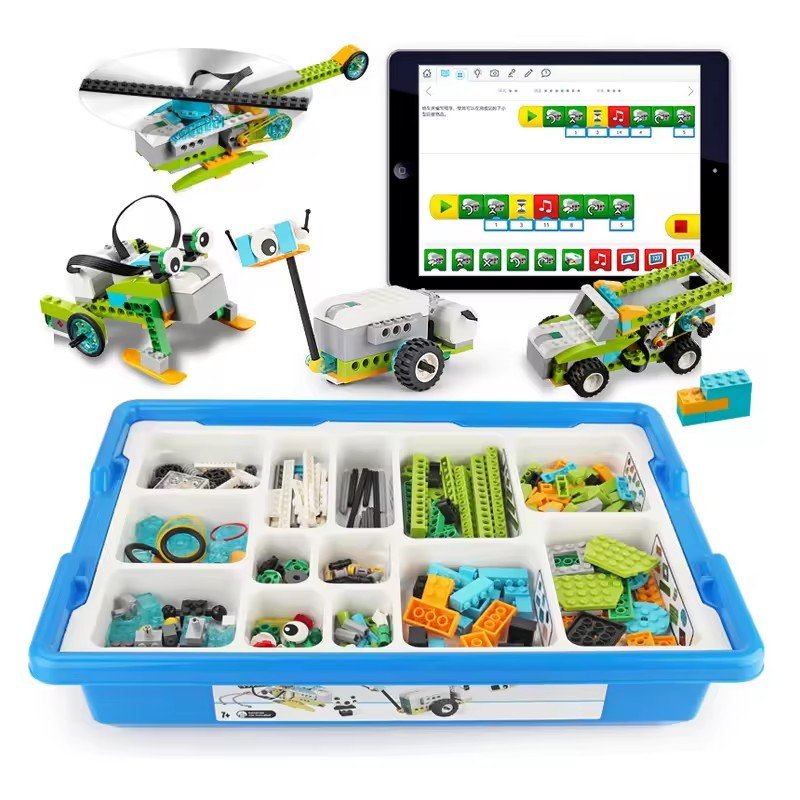 Wedo 2.0 Core Set Educational Robotics Kit – DIY STEM Programming Coding Blocks for Kids